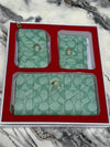 Coach Three Piece Wallet Set