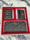 Coach Three Piece Wallet Set