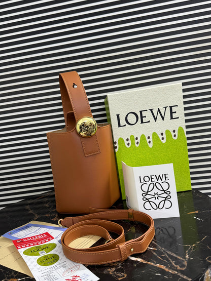 Loewe Mini Pebble Bucket Bag
