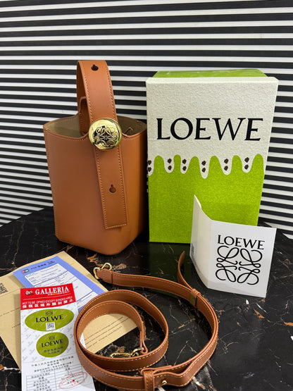 Loewe Mini Pebble Bucket Bag