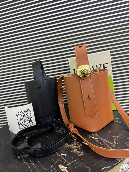 Loewe Mini Pebble Bucket Bag
