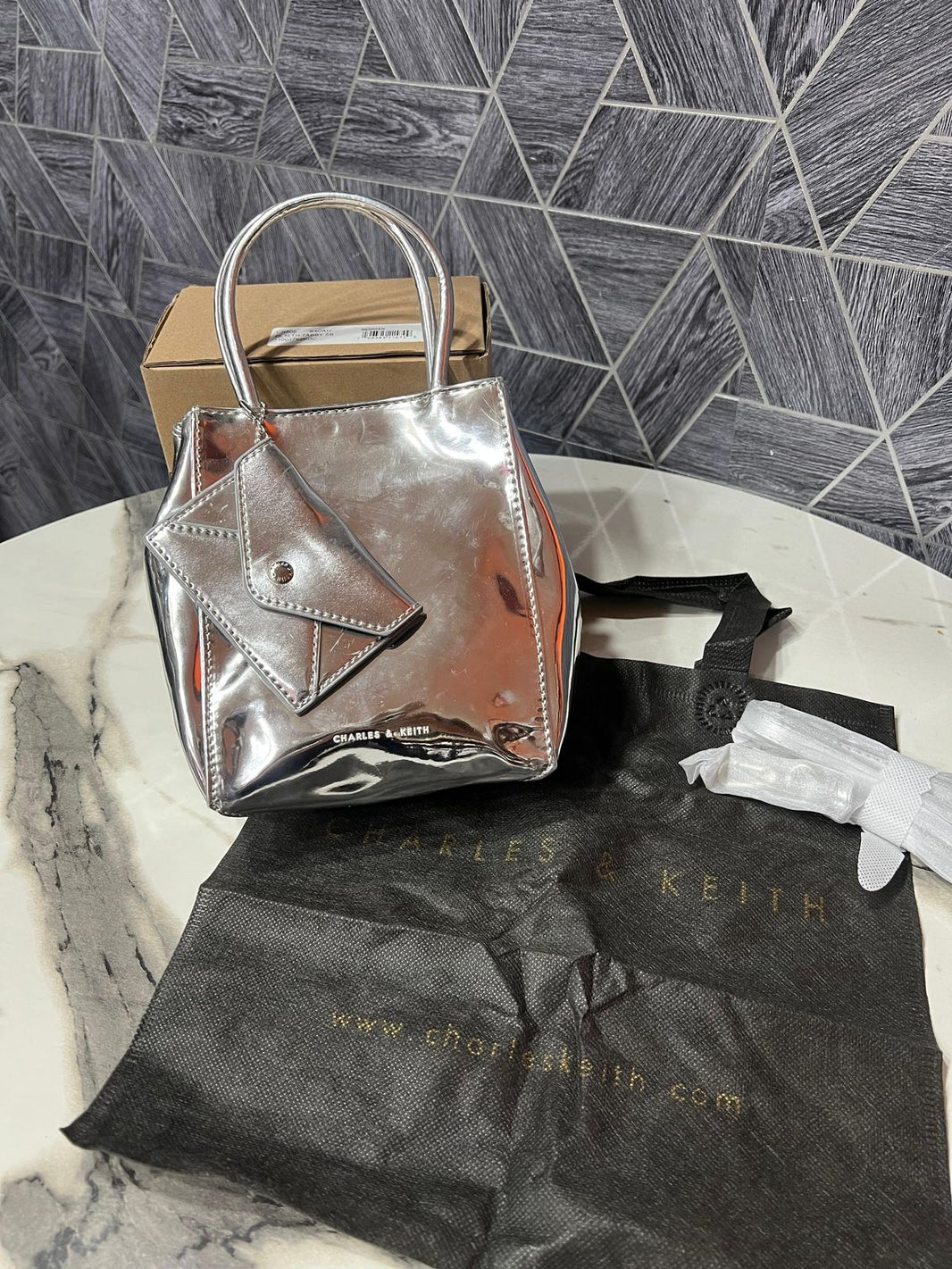 Charles And Keith Matina Crinkle