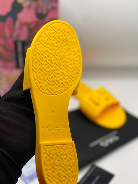 Dolce and Gabbana Rubber Slides