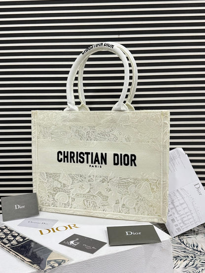 Christian Dior Tote Book Embroidered Premium Quality