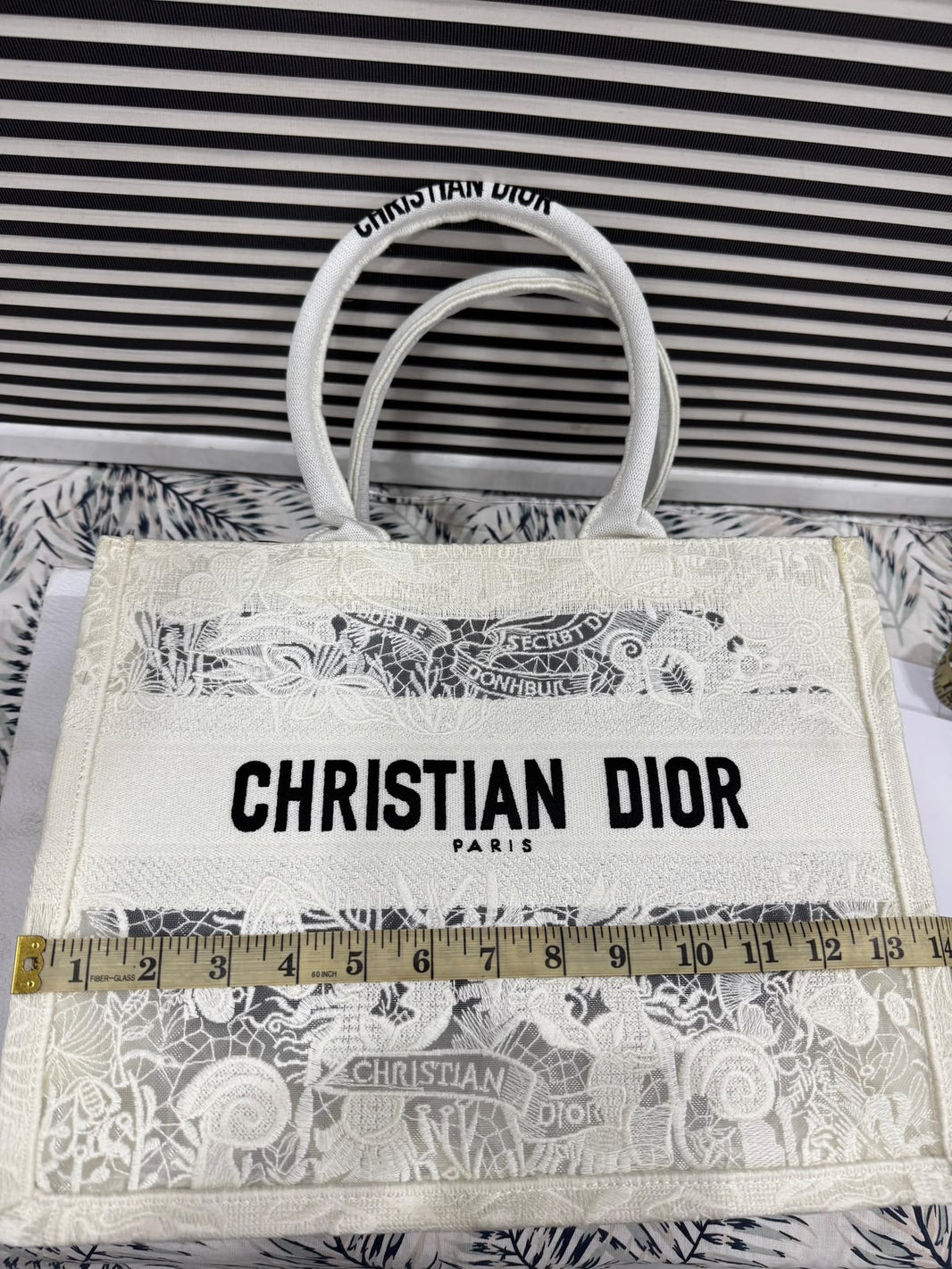 Christian Dior Tote Book Embroidered Premium Quality