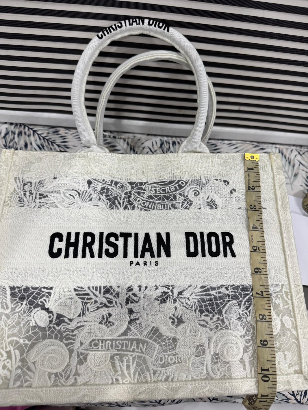 Christian Dior Tote Book Embroidered Premium Quality