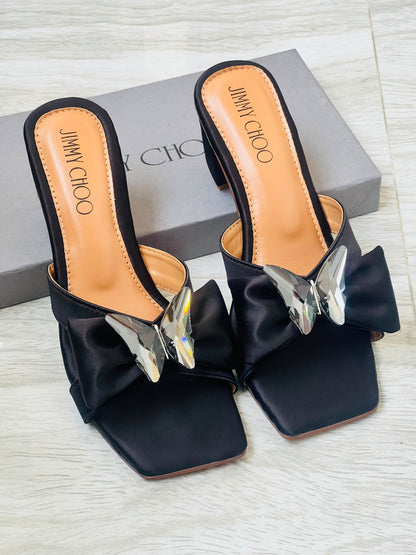 Jimmy Choo Bow Block Heels