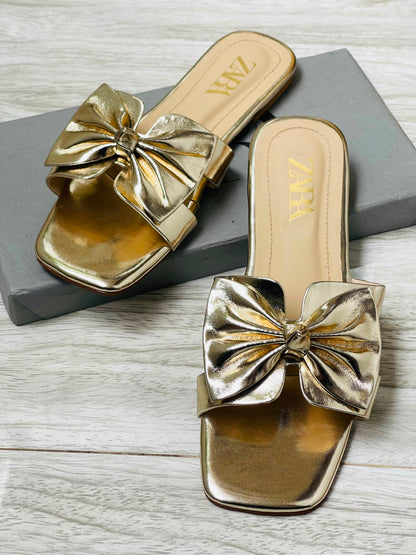 Zara Classic Bow Sandals