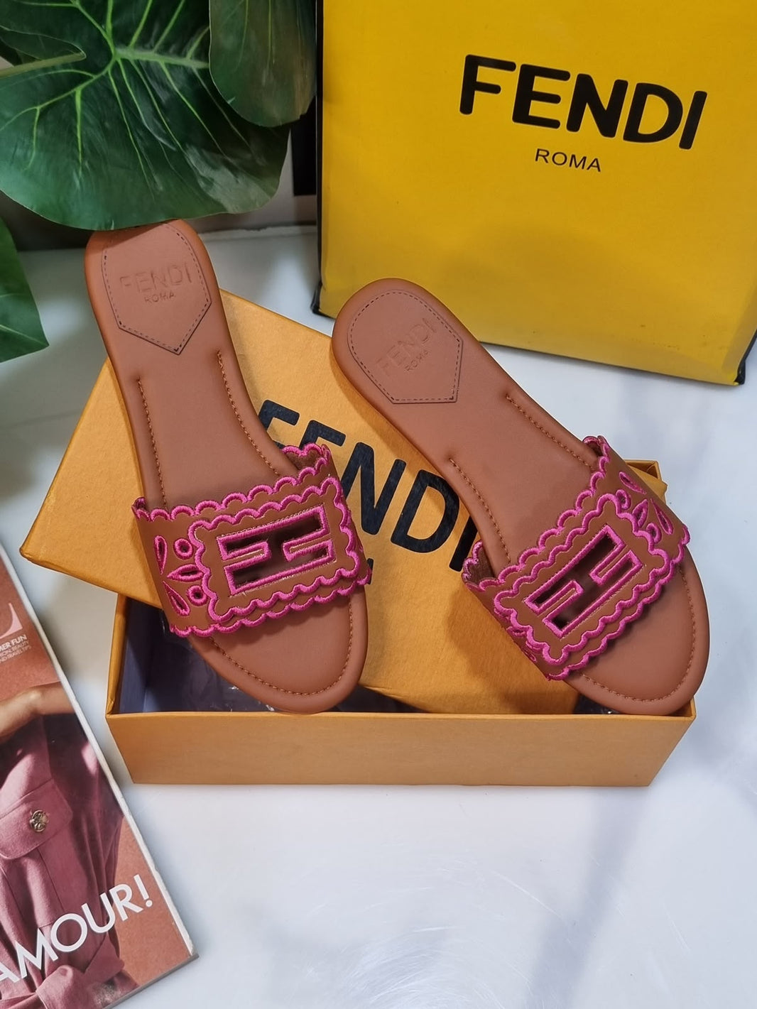 Fendi Signature Flats