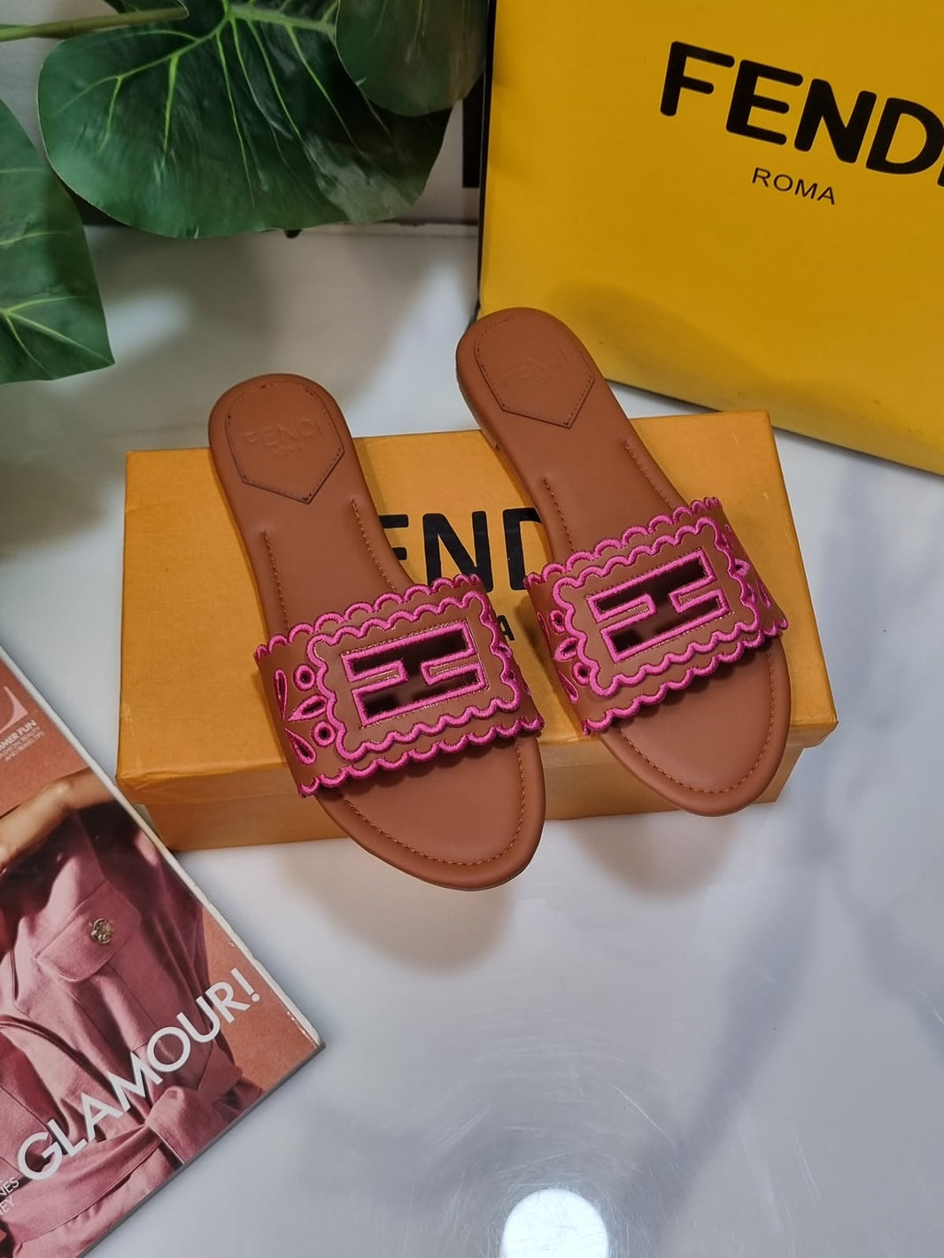 Fendi Signature Flats