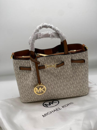 Mk Carson Small Signature Satchel Bag