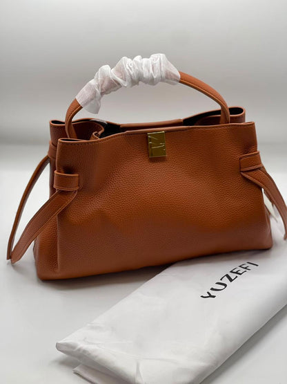 Yuzefi Gyoza Leather Tote Bag