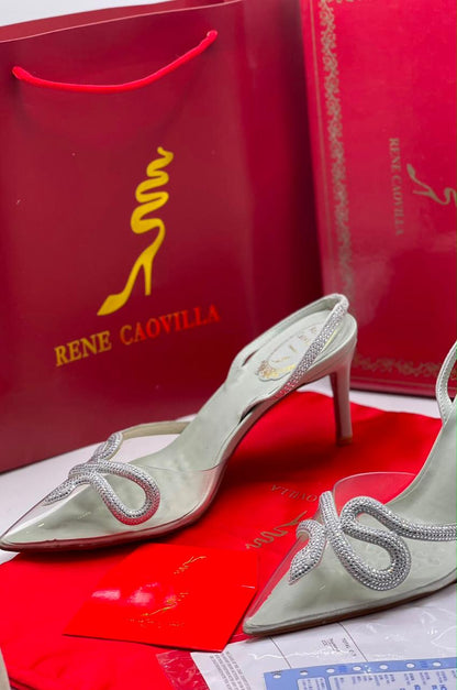 René Caovilla 105mm Heels