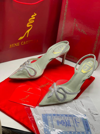 René Caovilla 105mm Heels