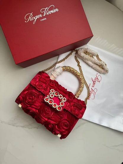 Roger Vivier Jewel Mini Top Handle Bag