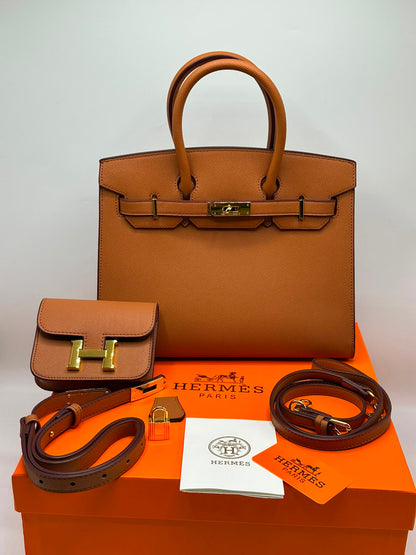 Hermes Berkin And Crossbody