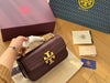 Tb Snake Quilted Crossbody Bag