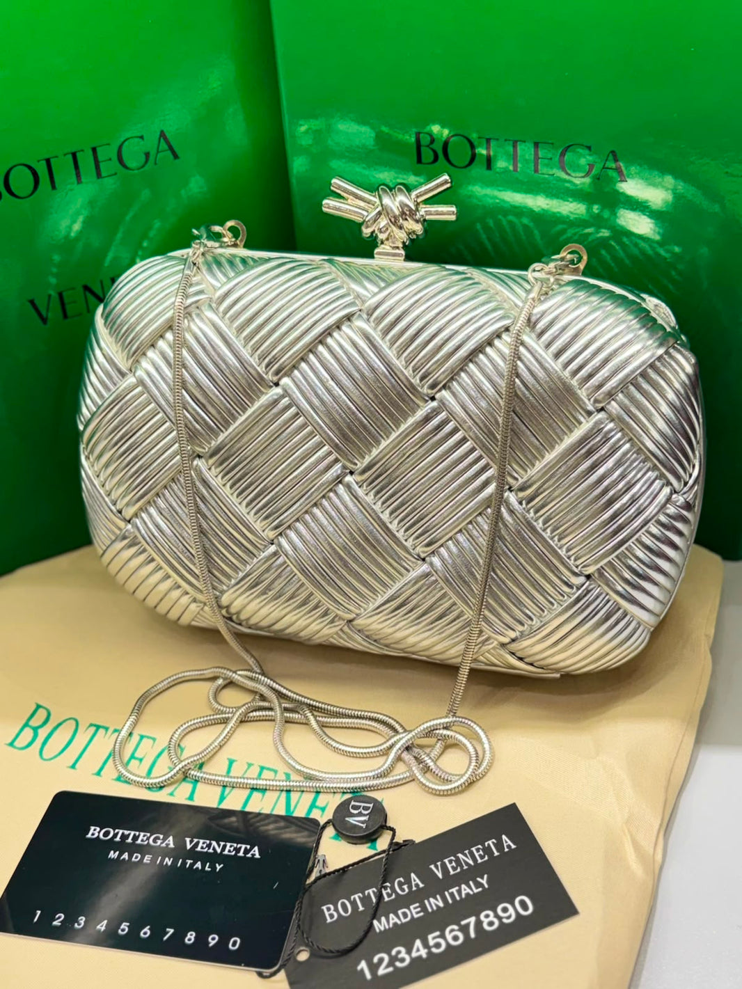 Bottega Veneta Knotted Clutch