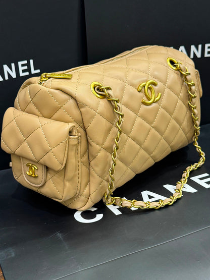 Chanel Preppy Coco Bowling Bag