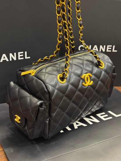 Chanel Preppy Coco Bowling Bag