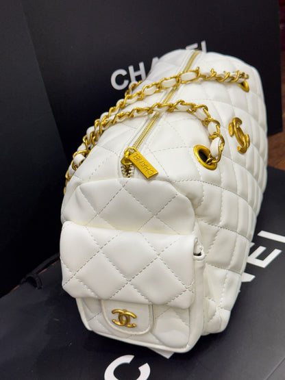 Chanel Preppy Coco Bowling Bag