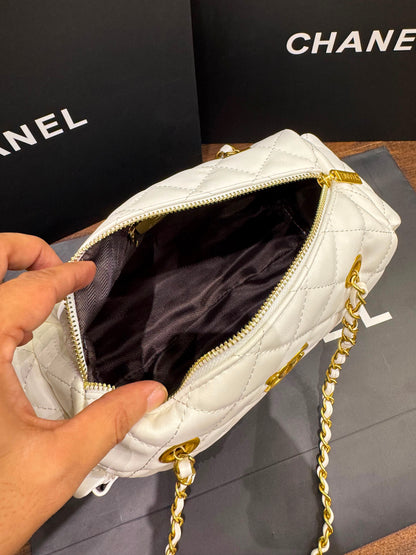 Chanel Preppy Coco Bowling Bag