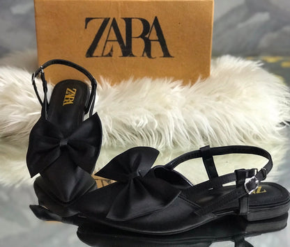 Zara Satin Heels