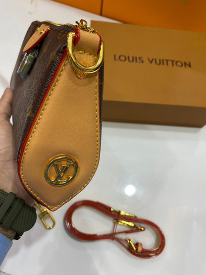 Lv Monogram Pouchette Bag