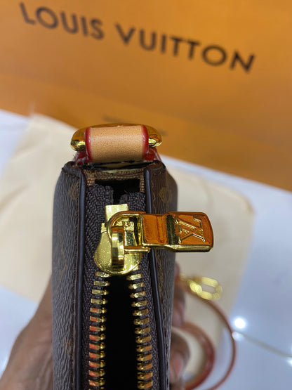 Lv Monogram Pouchette Bag