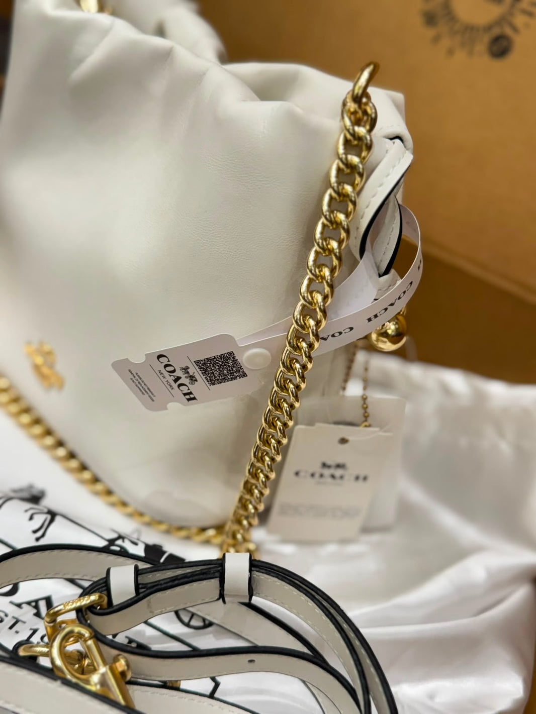 Coach Faye Mini Drawstring Bag