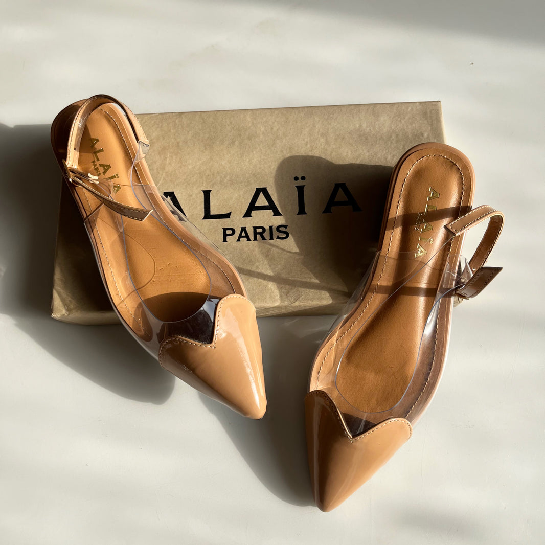 Alaïa Flat Mules