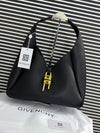 Givenchy G-Hobo Medium Leather Shoulder Bag
