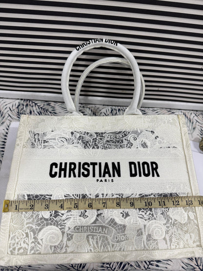 Cd Tote Book Embroidered Bag