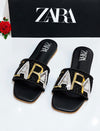 Zara Hand Embroidery Slippers