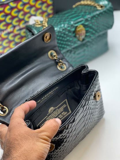 Kurt Geiger Mini Leather Kensington Bag