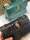 Kurt Geiger Mini Leather Kensington Bag