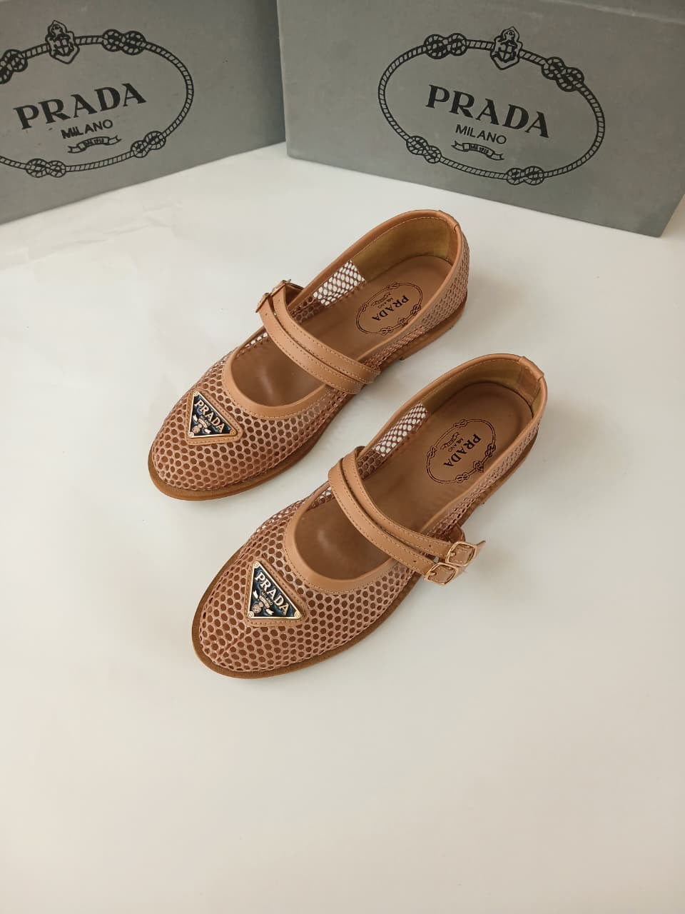 Prada Net Pumps