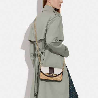 Signature Canvas Mini Grace Crossbody