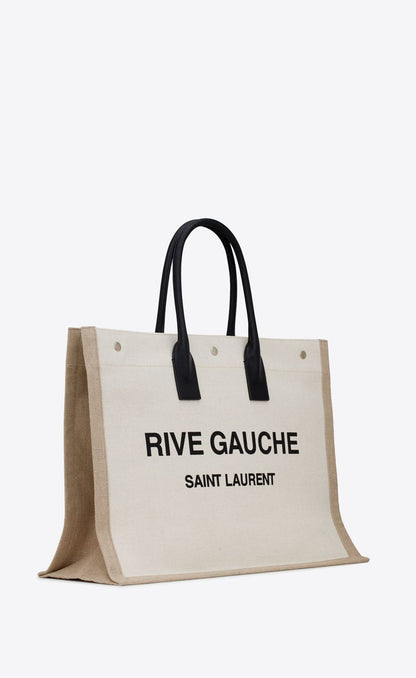 River Gauche Left Bank Canvas Tote