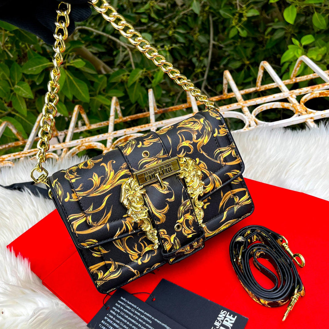 Versace Logue Cross Shoulder Bag