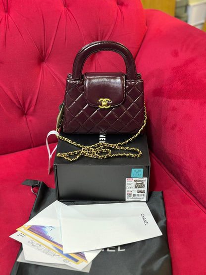 Chanel Top Handle Caviar Bag