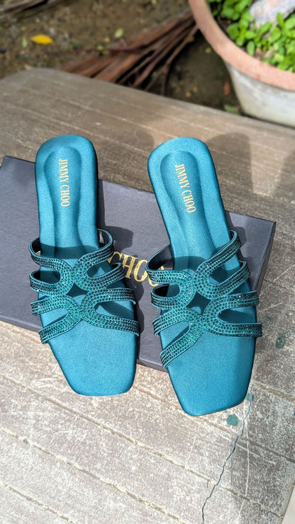 Jimmy Choo Slippers Fobe Slippers