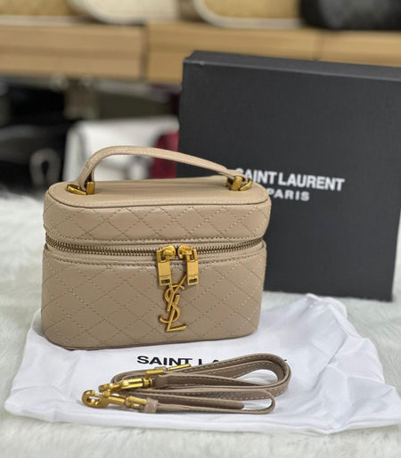 Ysl Top Handle Box Bag