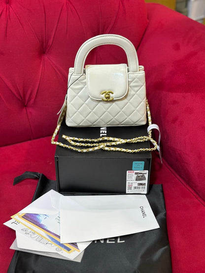 Chanel Top Handle Caviar Bag