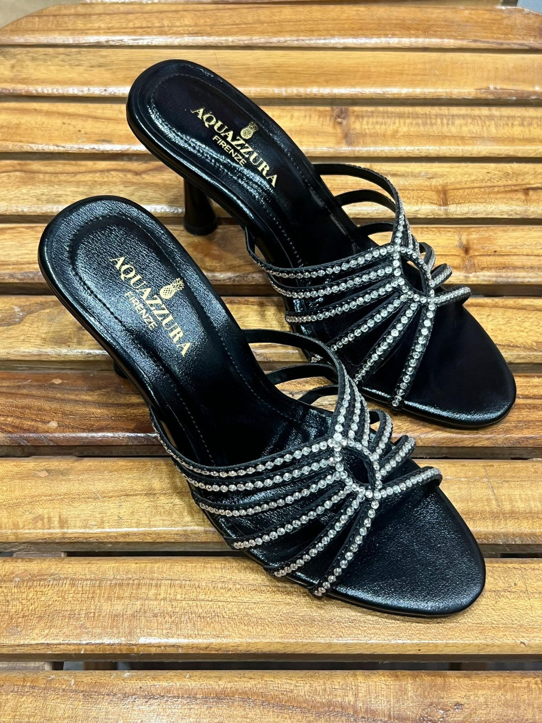 Aquazzura Embroidery Heels