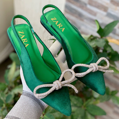 Zara Radiant Mules