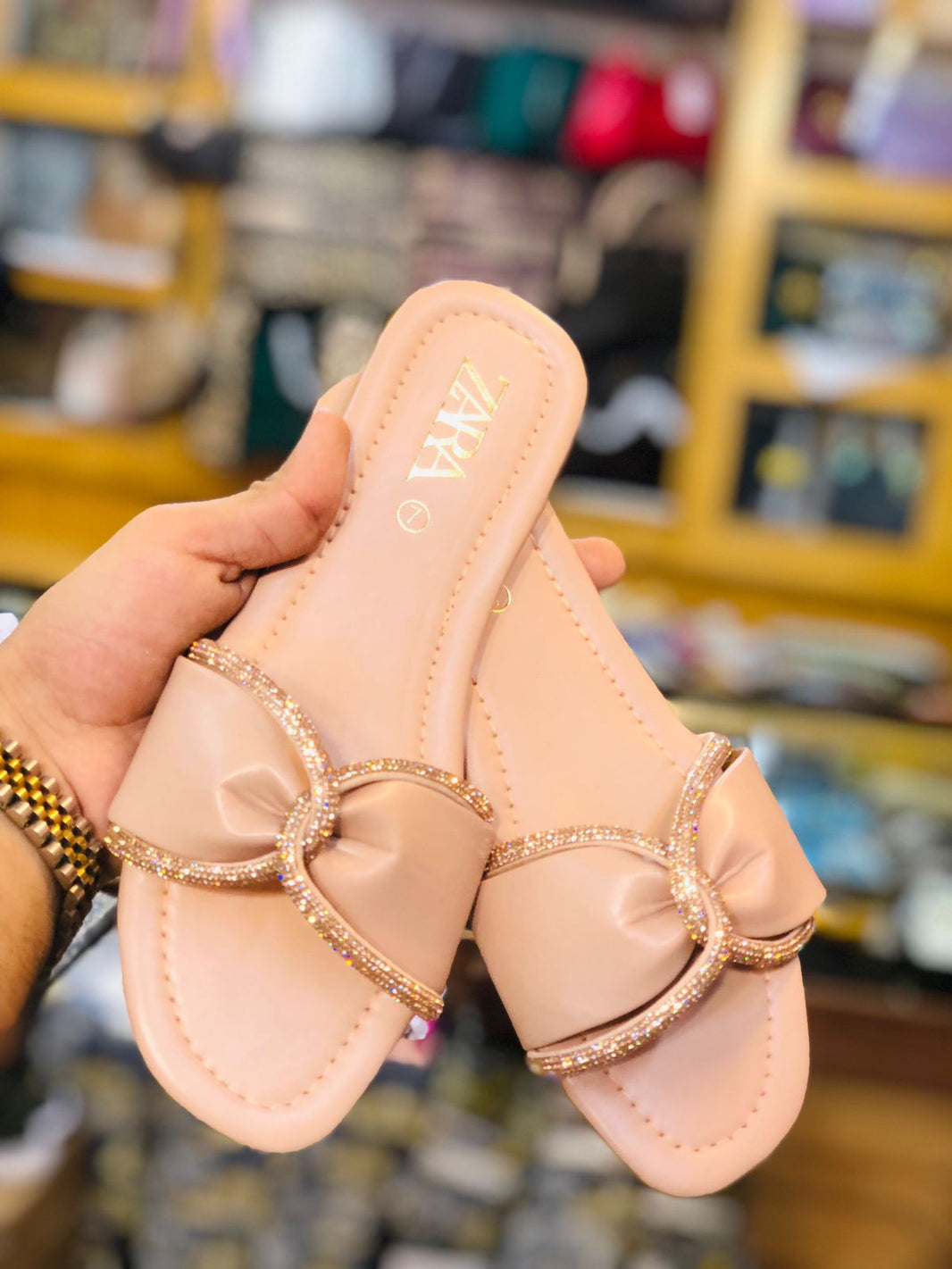 Zara Puffy Mash Sandal