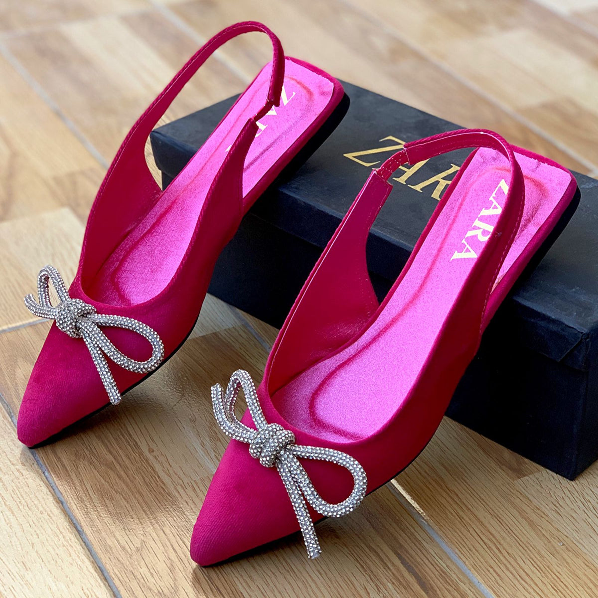 Zara Radiant Mules