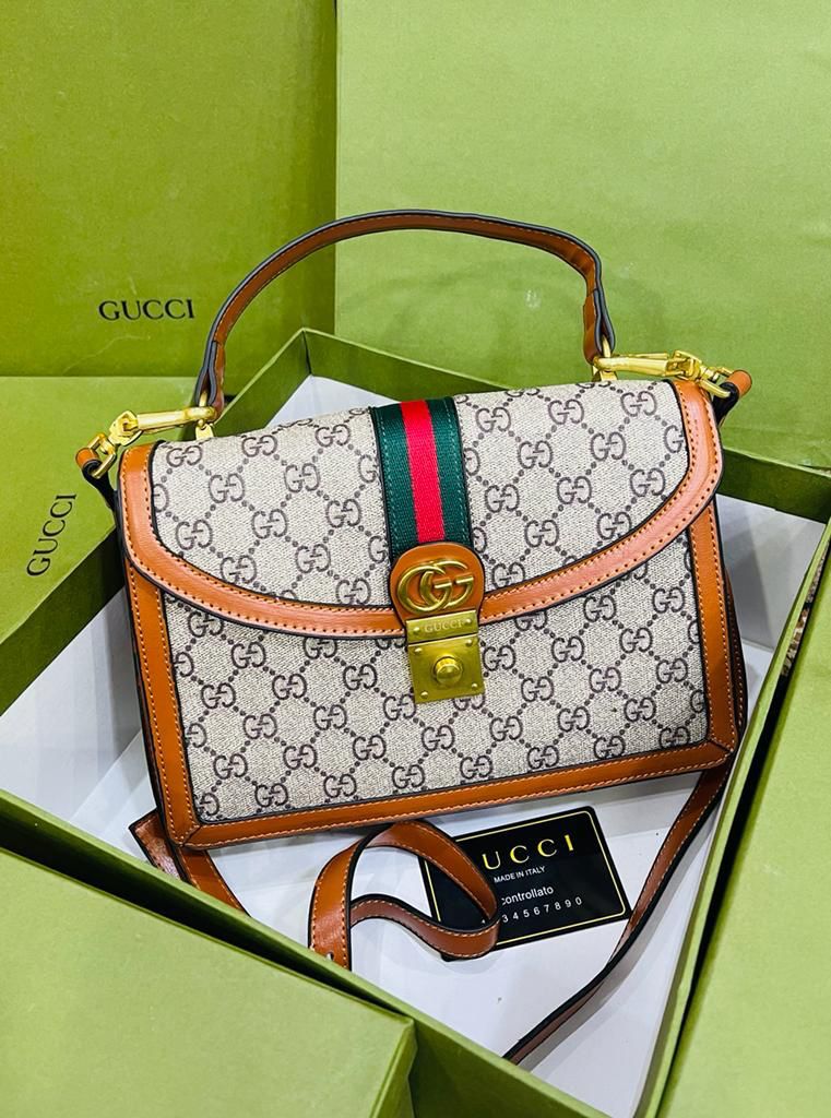 Gucci Padlock Leather Crafted Crossbody
