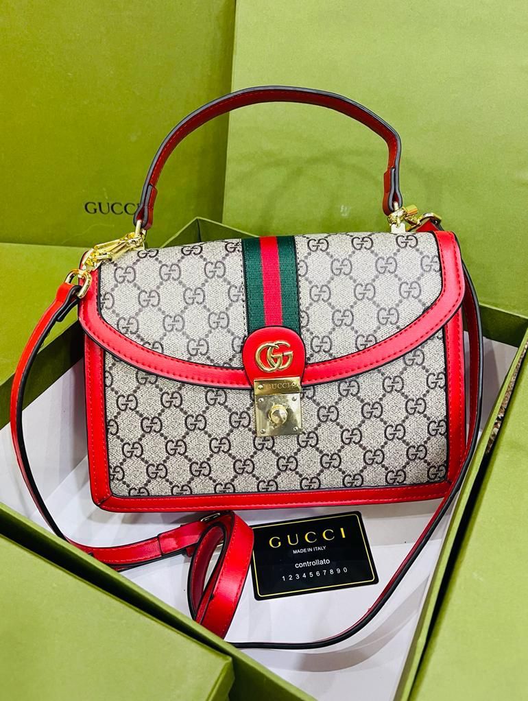Gucci Padlock Leather Crafted Crossbody